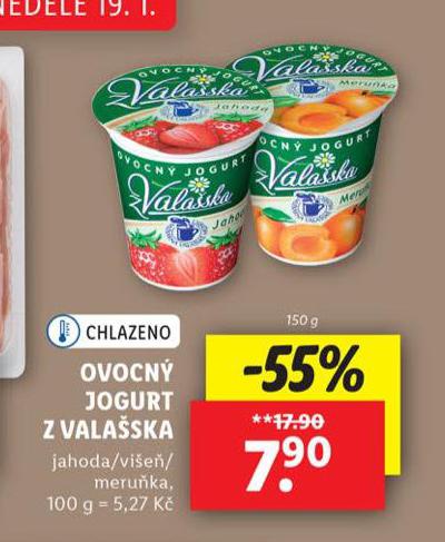 OVOCN JOGURT Z VALASKA