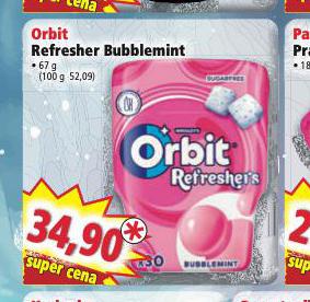 ORBIT REFRESHER BUBBLEMINT