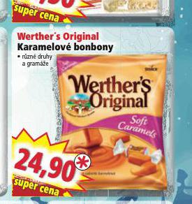 WERTHERS ORIGINAL BONBONY KARAMELOV