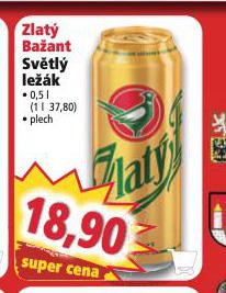 PIVO ZLAT BAANT SVTL LEK