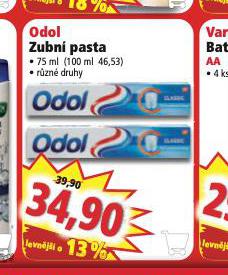 ODOL ZUBN PASTA