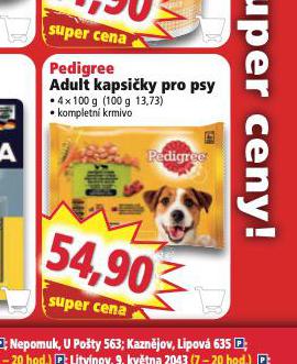 PEDIGREE ADULT KAPSIKY PRO PSY