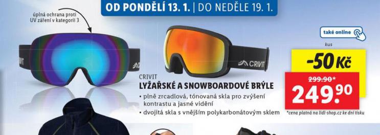 LYASK A SNOWBOARDOV BRLE