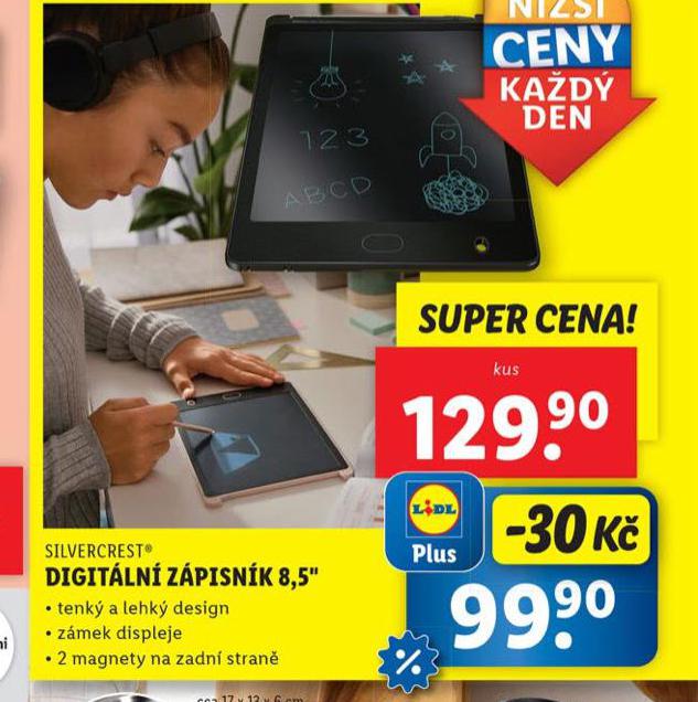 DIGITLN ZPISNK 8,5"