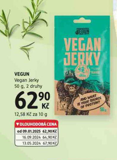 VEGUN VEGAN JERKY