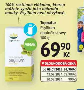 TOPNATUR PSYLLIUM DOPLNK STRAVY