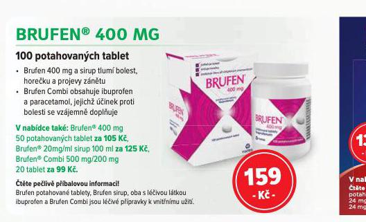 BRUFEN 400 MG