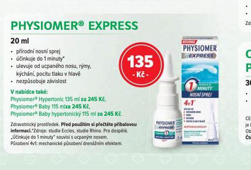 PHYSIOMER EXPRESS