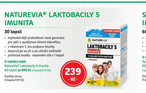 NATUREVIA LAKTOBACILY 5 IMUNITA