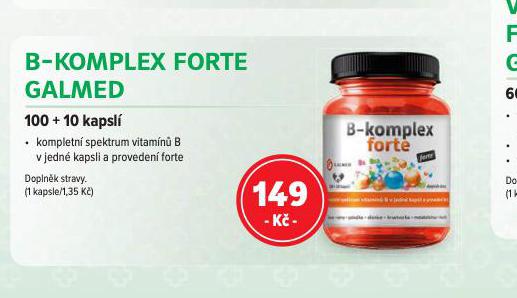 B-KOMPLEX FORTE GALMED