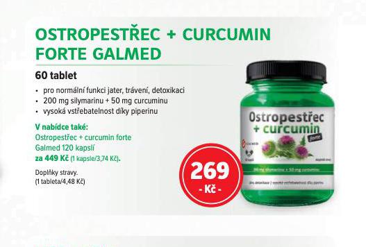 OSTROPESTEC + CURCUMIN FORTE GALMED