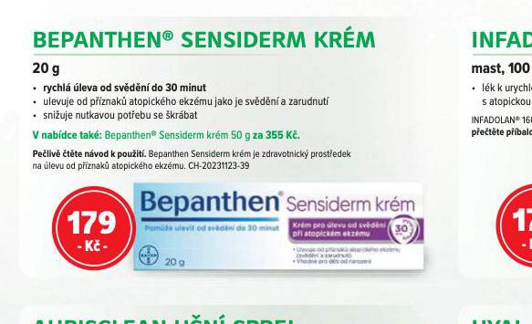 BEPANTHEN SENSIDERM KRM