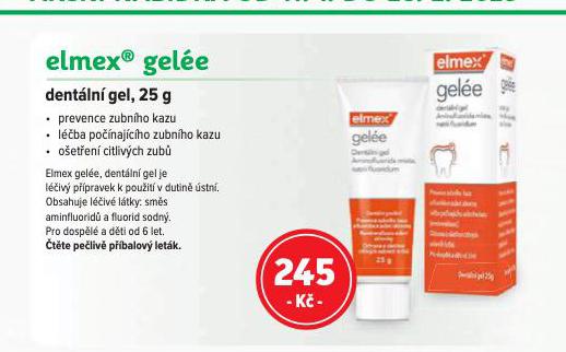 ELMEX GELE DENTLN GEL