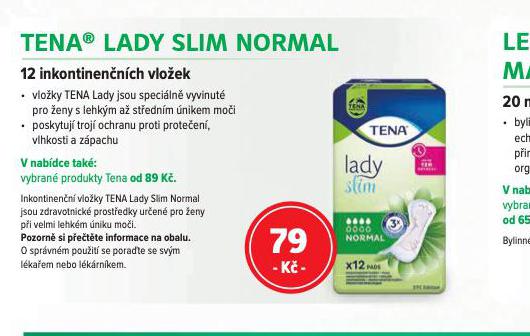 TENA LADY SLIM NORMAL