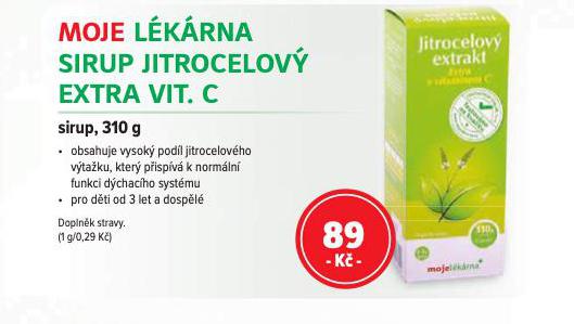 SIRUP JITROCELOV EXTRA VIT. C