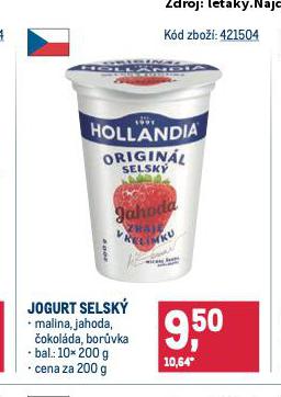 HOLLANDIA SELSK JOGURT