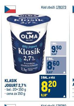 KLASIK JOGURT