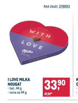 I LOVE MILKA NOUGAT