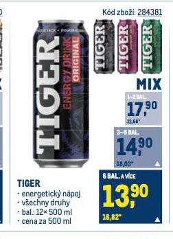 TIGER ENERGY DRINK