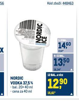 NORDIC ICE VODKA