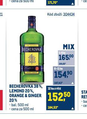 BECHEROVKA LEMOND