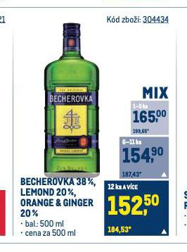 BECHEROVKA ORANGE & GINGER