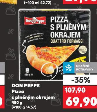 DON PEPPE PIZZA S PLNNM OKRAJEM