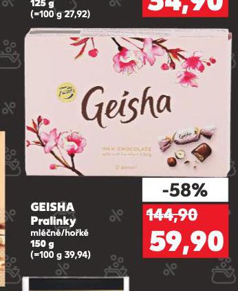 GEISHA PRALINKY