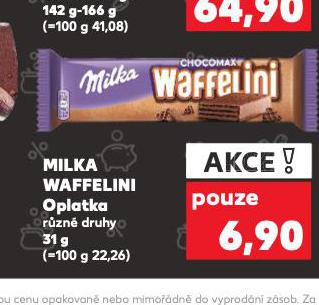 OPLATKA WAFFELINI MILKA