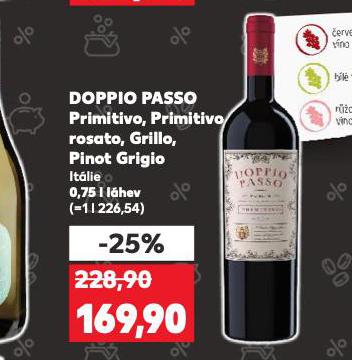 DOPPIO PASSO PRIMITIVO ROSATO