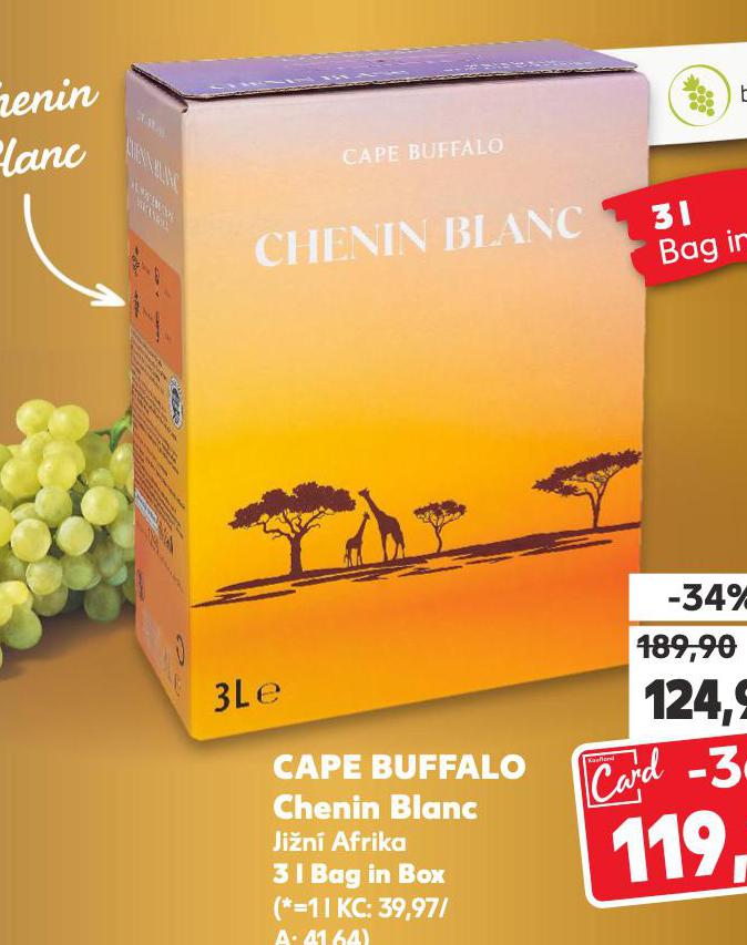 CAPE BUFFALO CHENIN BLANC