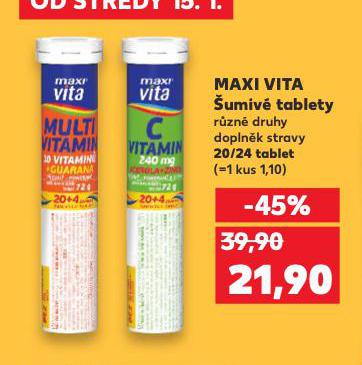 MAXI VITA UMIV TABLETY