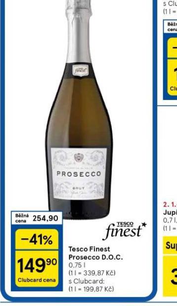 TESCO FINEST PROSECCO D.O.C.