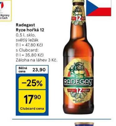 PIVO RADEGAST RYZE HOK 12