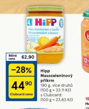 HIPP MASOZELENINOV PKRM