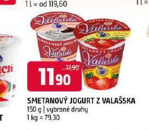 SMETANOV JOGURT Z VALASKA