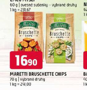 MARETTI BRUSCHETTE CHIPS