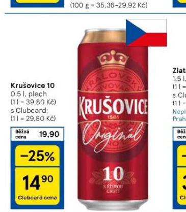 PIVO KRUOVICE 10