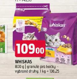 WHISKAS GRANULE PRO KOKY