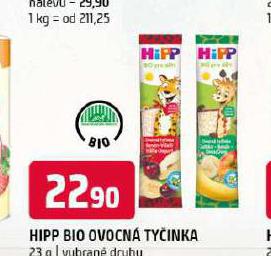 HIPP BIO OVOCN TYINKA