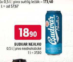 PIVO BUDVAR NEALKO