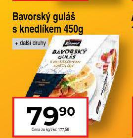 BAVORSK GUL S KNEDLKEM