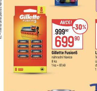 GILLETTE FUSION NHRADN HLAVICE