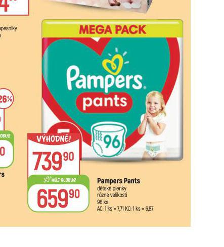 PAMPERS DTSK PLENKY