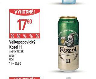 PIVO VELKOPOPOVICK KOZEL 11