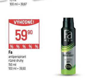 FA ANTIPERSPIRANT