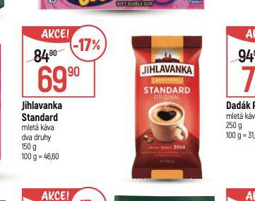 JIHLAVANKA STANDARD MLET KVA