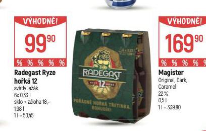 PIVO RADEGAST RYZE HOK 12