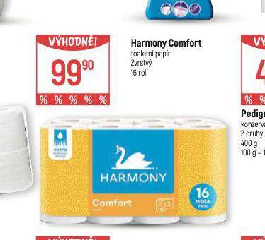 HARMONY COMFORT TOALETN PAPR