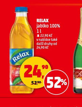 RELAX JABLKO 100%